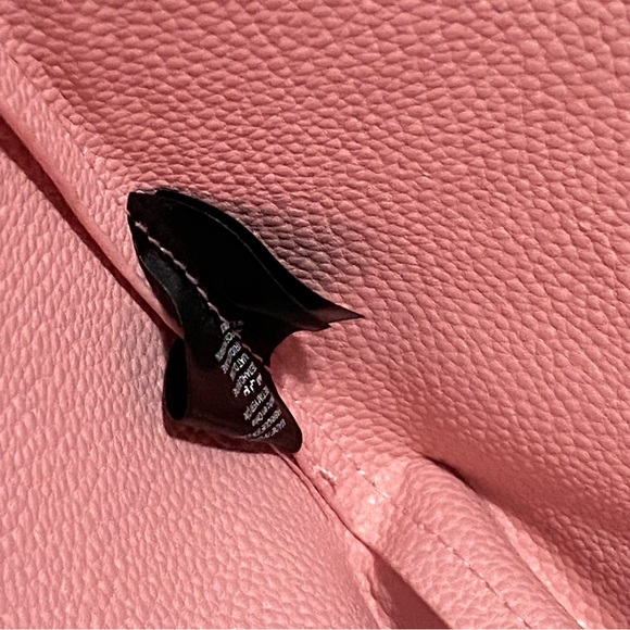 Badgley Mischka Decorative Chain Pebbled Tote Blush NWT - Picture 6 of 6